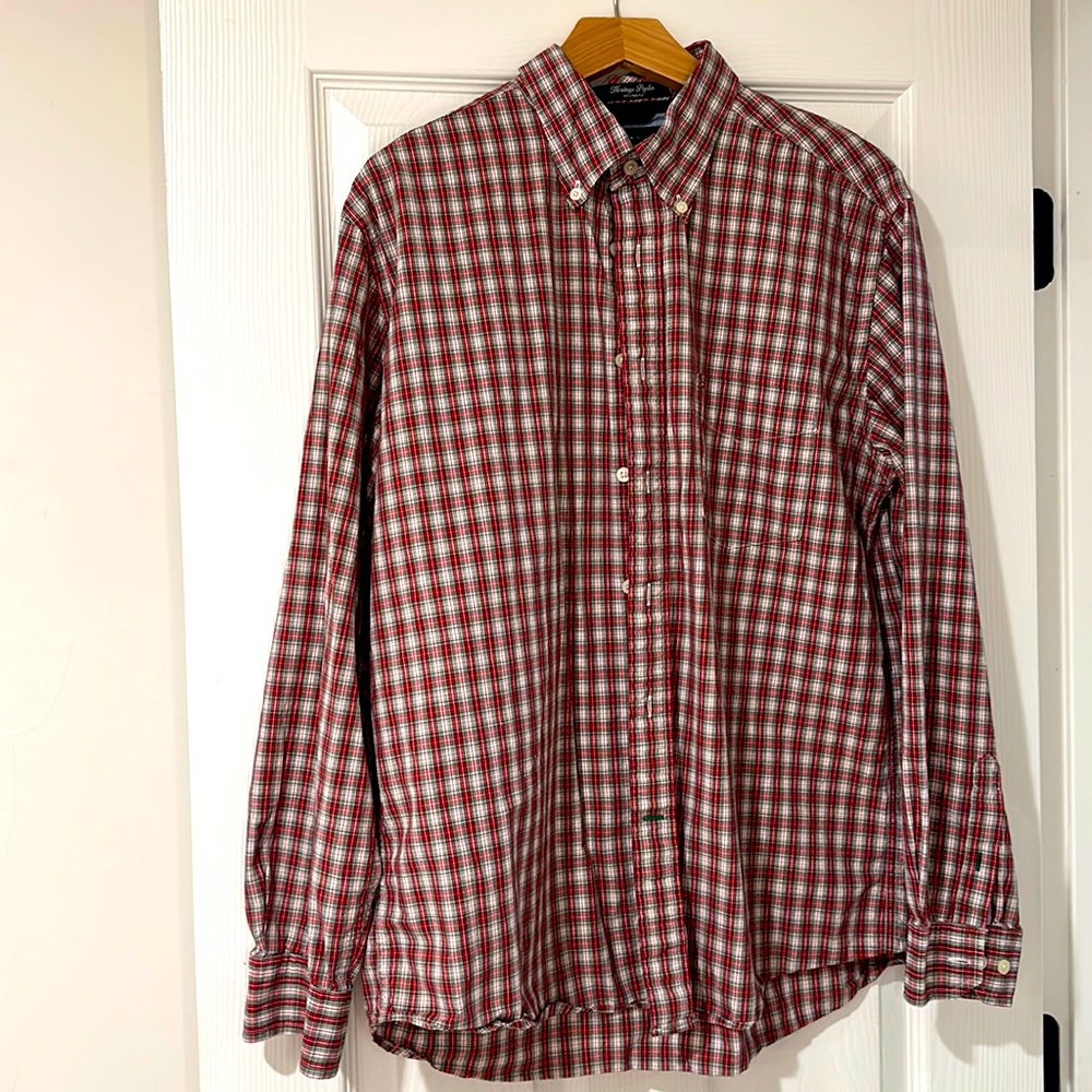 Vintage Tommy Hilfiger plaid button down